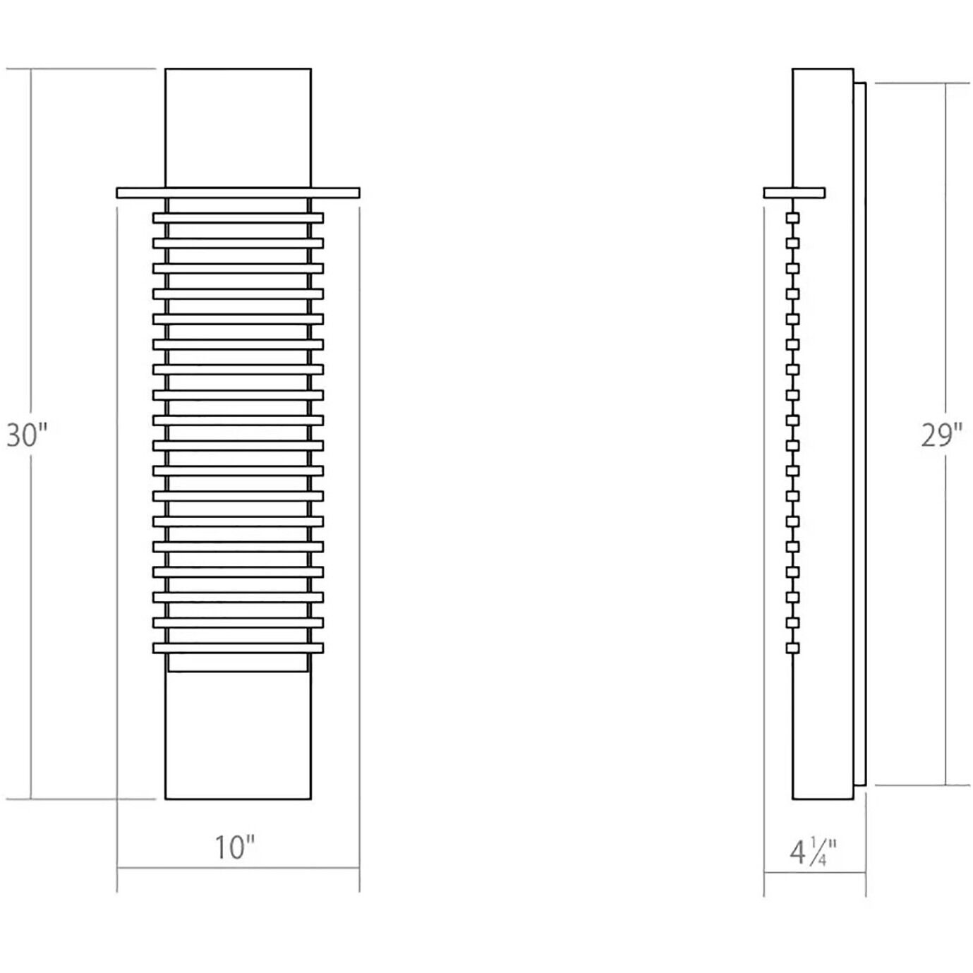 Kengo LED 10 inch Textured Gray Sconce Wall Light