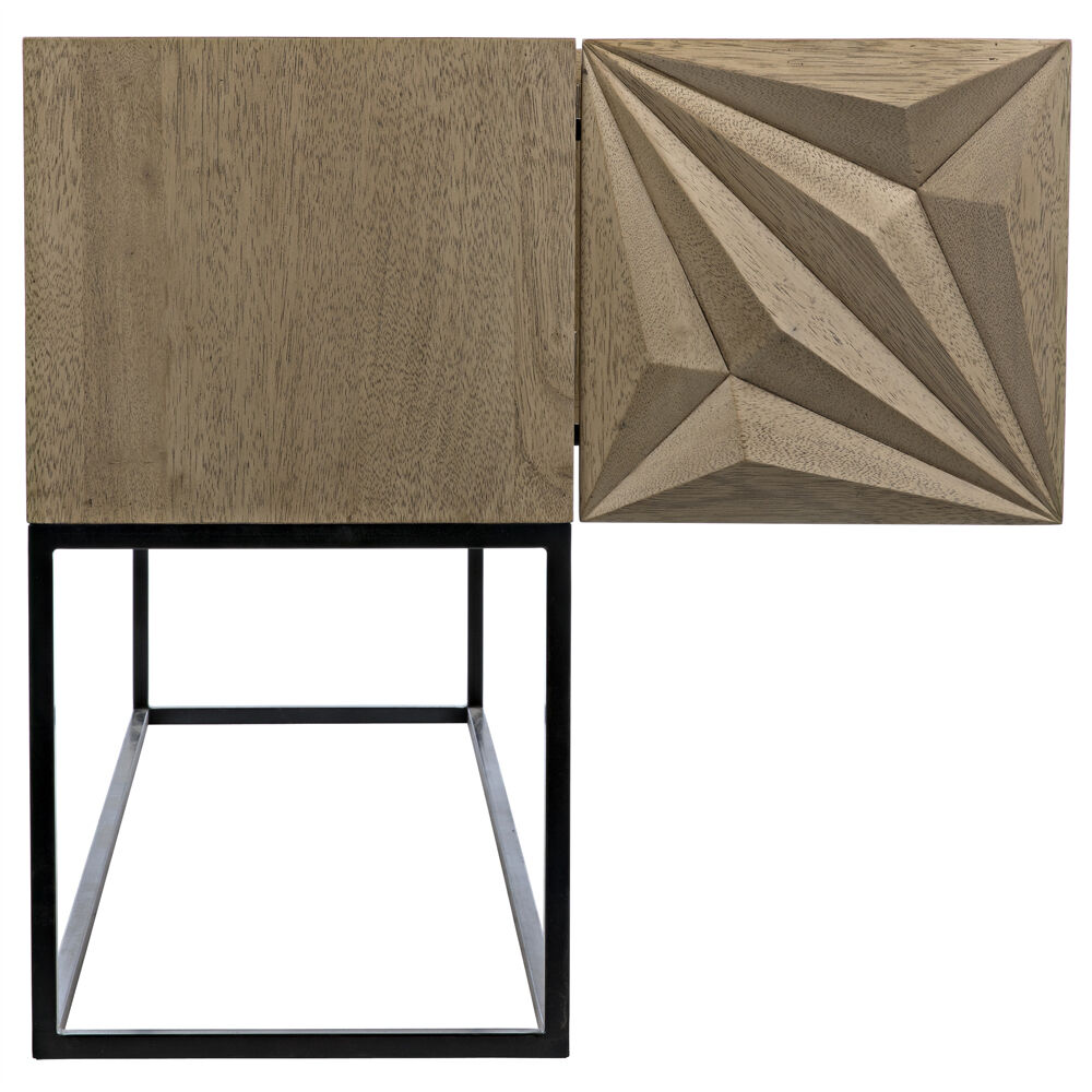 Zurich 60 X 19 inch Bleached Walnut Console