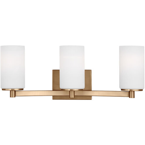 Hettinger LED 20.5 inch Satin Brass Wall Bath Fixture Wall Light