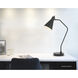 Capstone 24 inch 12.00 watt Iron Grey Table Lamp Portable Light