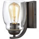 Calistoga 1 Light 7 inch Oil Rubbed Bronze Vanity Light Wall Light