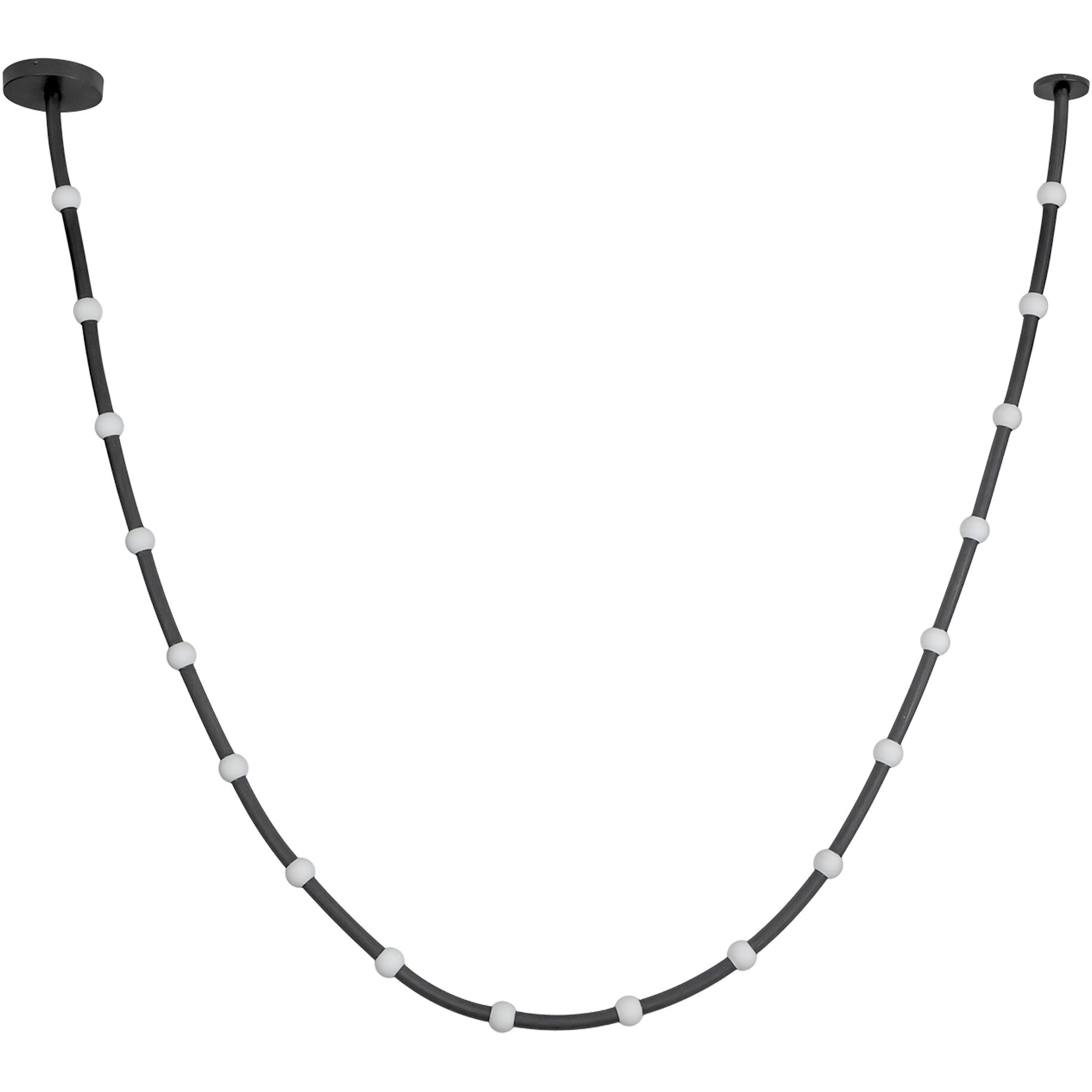 Corda LED 2.38 inch Black Pendant Ceiling Light