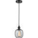 Edison Belfast 1 Light 6 inch Matte Black Mini Pendant Ceiling Light
