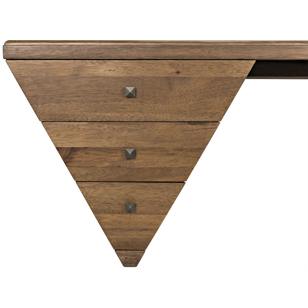 Tetramo 80 X 32 inch Dark Walnut Desk