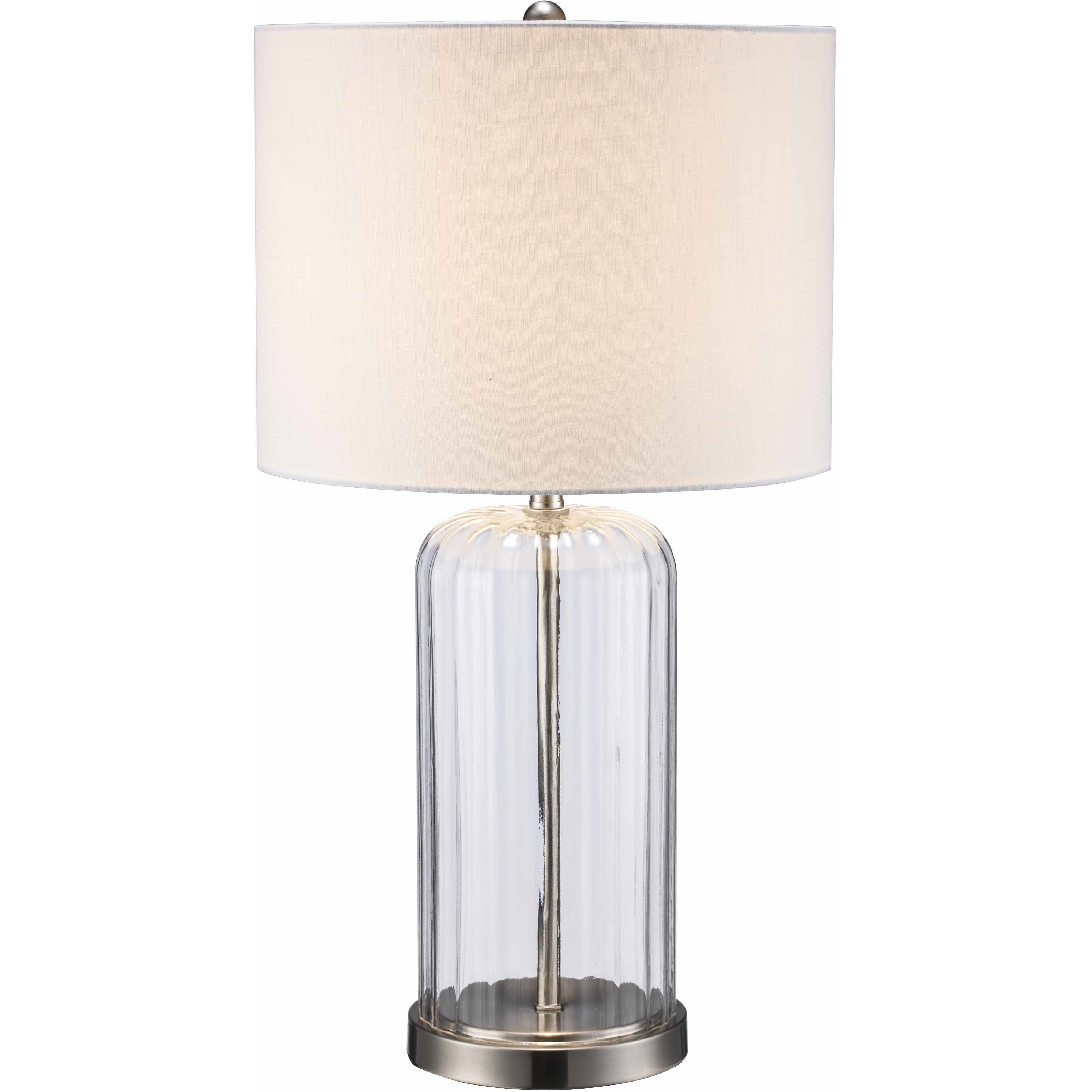 Chatham 24 inch 60.00 watt Brushed Nickel Table Lamp Portable Light