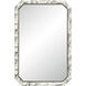 Venus 36 X 24 inch White Marble Hydro Dip Wall Mirror