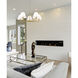 Leila 5 Light 34 inch Luxe Gold Chandelier Ceiling Light