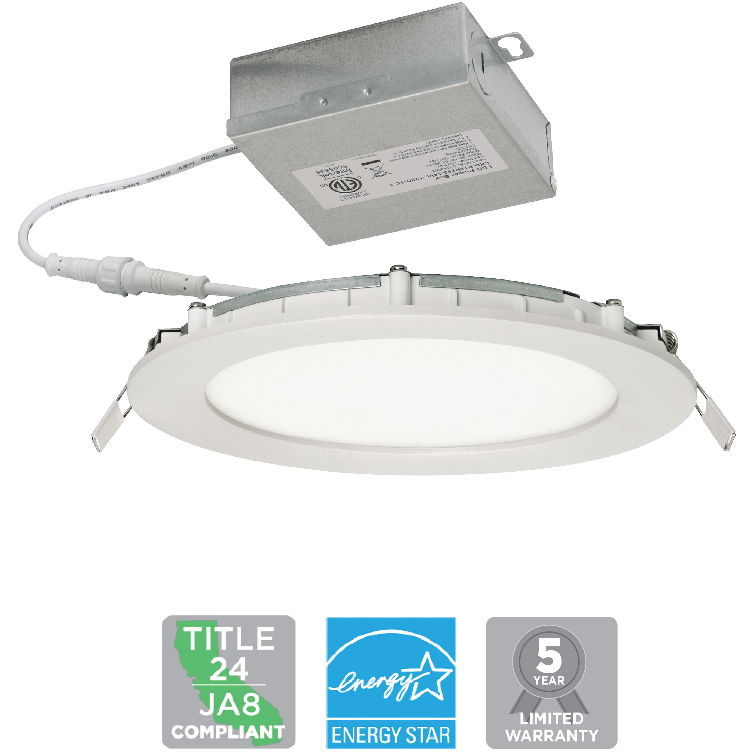 AFX Lighting TUCF06LAJD1WH LED Flush Mount Tuck White