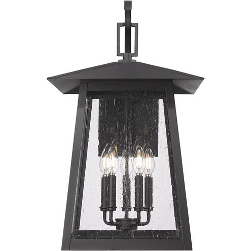 Rainer Outdoor Wall Light in Black, G9