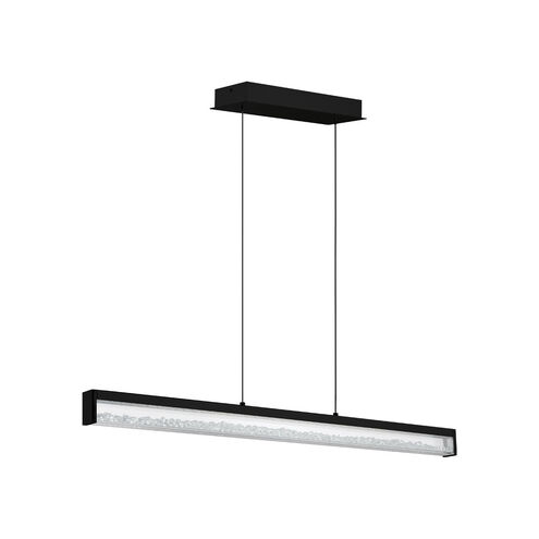 Cardito LED 39.37 inch Matte Black Linear Pendant Ceiling Light