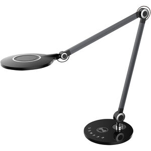 Alina 19.5 inch 10.00 watt Black Task Table Lamp Portable Light, Swivel
