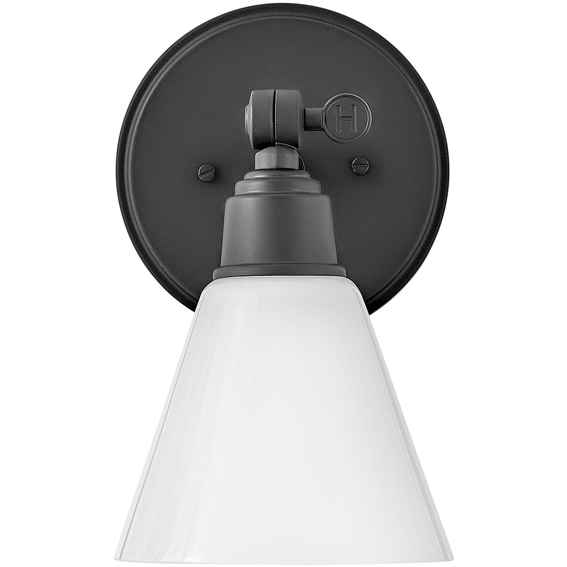 Arti 1 Light 7 inch Black Vanity Light Wall Light