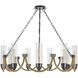 Argyle 9 Light 35.75 inch Dark Bronze Chandelier Ceiling Light