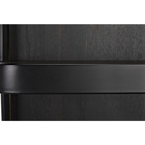 Dido Matte Black Bookcase