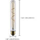 Lumos LED T9 E26 3.5 watt 120 2000K LED, LED Filament