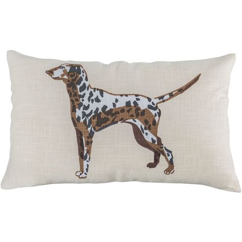 Totman 20 inch Brown with Crema Pillow, Cover Only