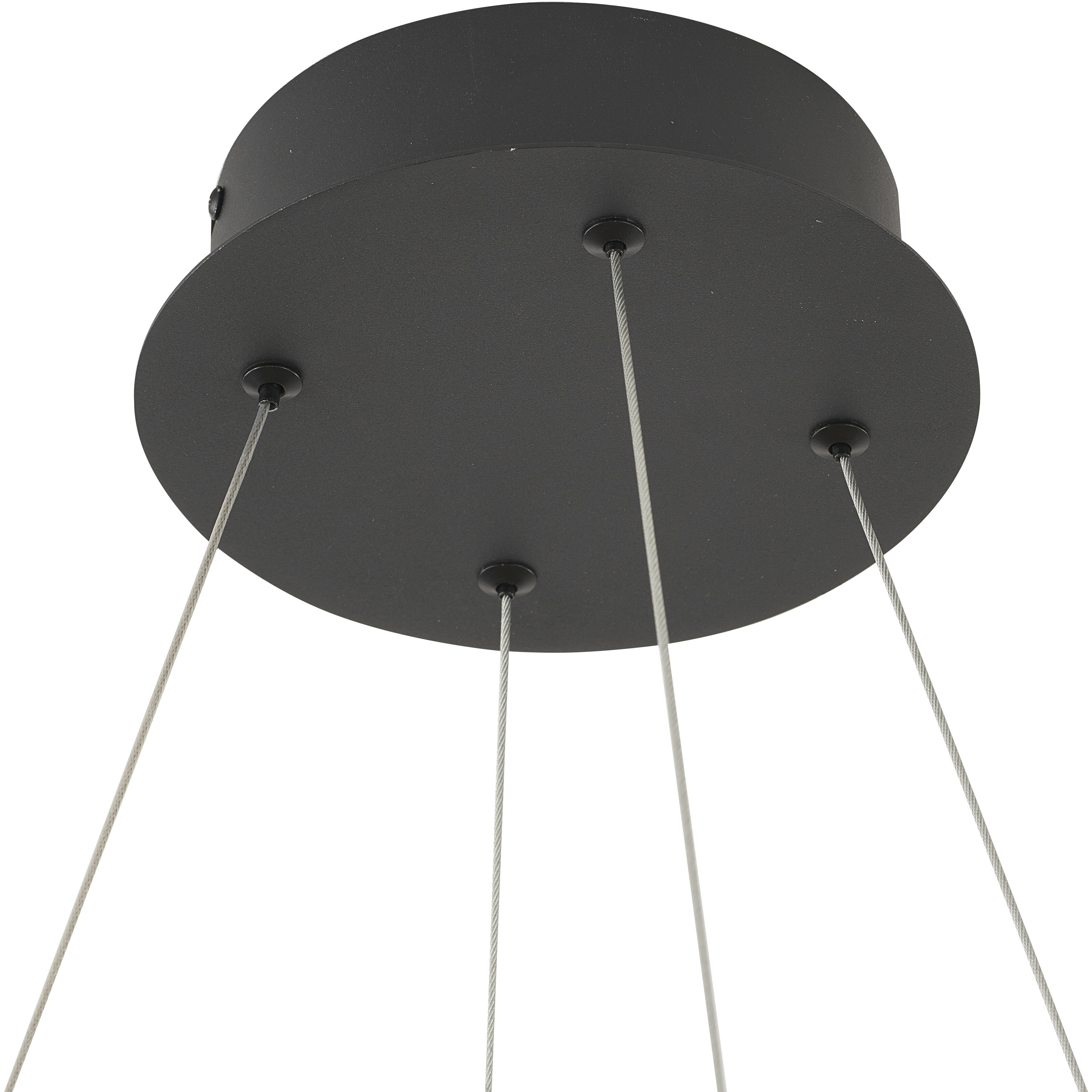 Canada LED 28.3 inch Black Chandelier Ceiling Light