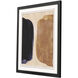Tota Black and White and Brown and Neutral Framed Art, Propac