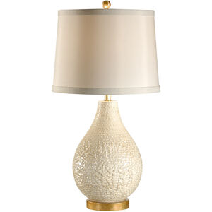 Wildwood 31 inch 100 watt Old White Glaze Table Lamp Portable Light