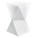 Prism 20.8 X 12.4 inch White Side Table