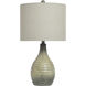 Signature 25.5 inch 100 watt French Oak Table Lamp Portable Light