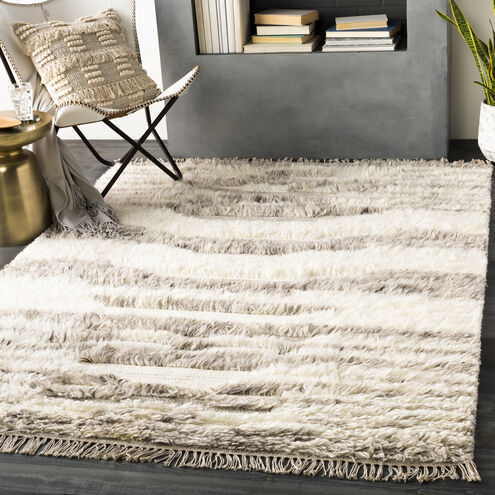 Tulum 90 X 60 inch Taupe Rug in 5 x 8, Rectangle