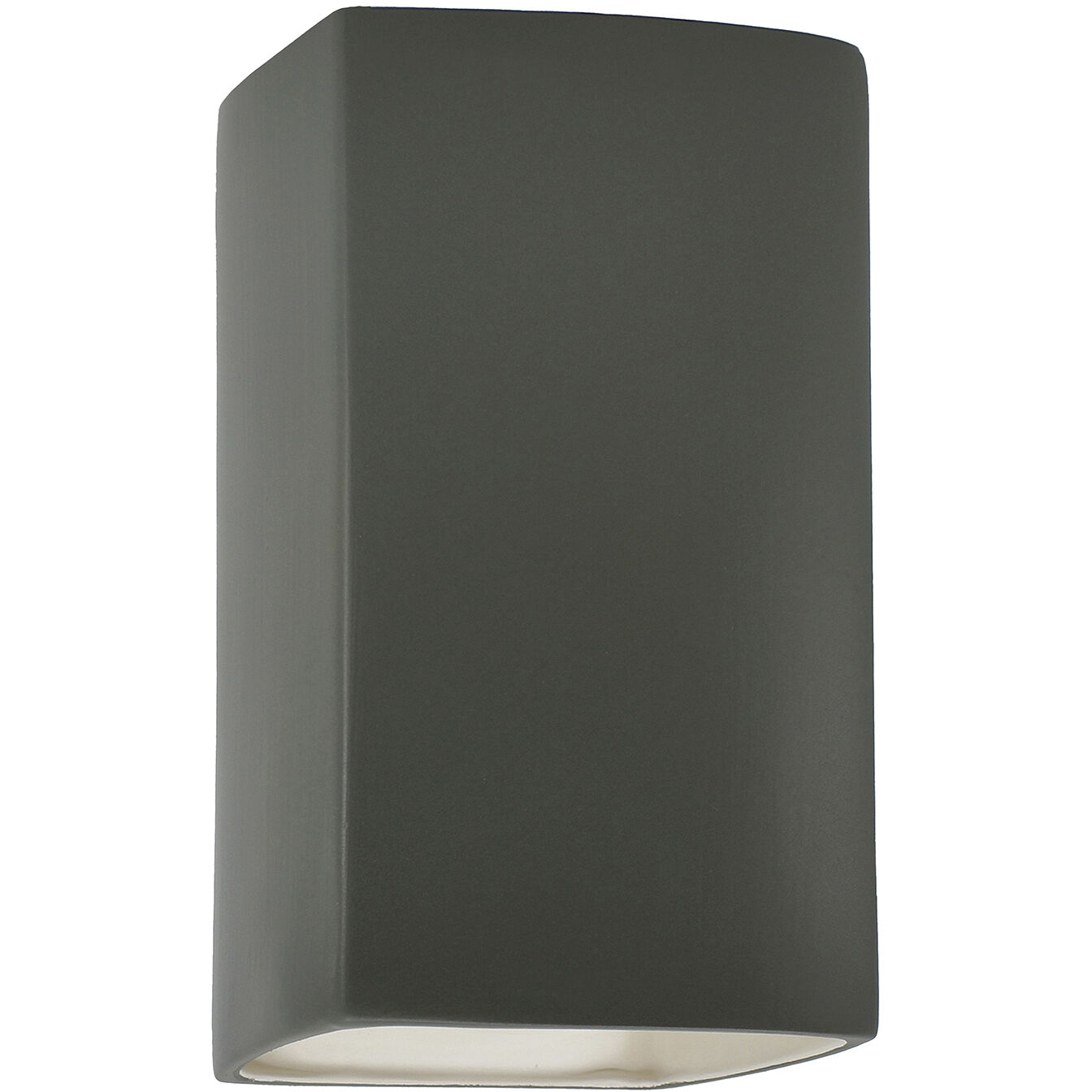 Ambiance LED 13.5 inch Pewter Green Outdoor Wall Sconce in 1000 Lm LED