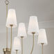 Averitt 9 Light 46 inch Aged Brass Chandelier Ceiling Light
