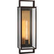 Ian K. Fowler Halle LED 26 inch Aged Iron Outdoor Wall Lantern, Large
