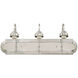 Signature 3 Light 24 inch Chrome Vanity Light Wall Light