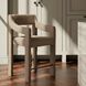 Elise 39.4 inch YM Ochre Counter Stool in Brown
