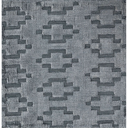 Castlebury 36 X 24 inch Denim Rug