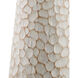 Edwell 66.75 inch 150 watt Whitewash Floor Lamp Portable Light
