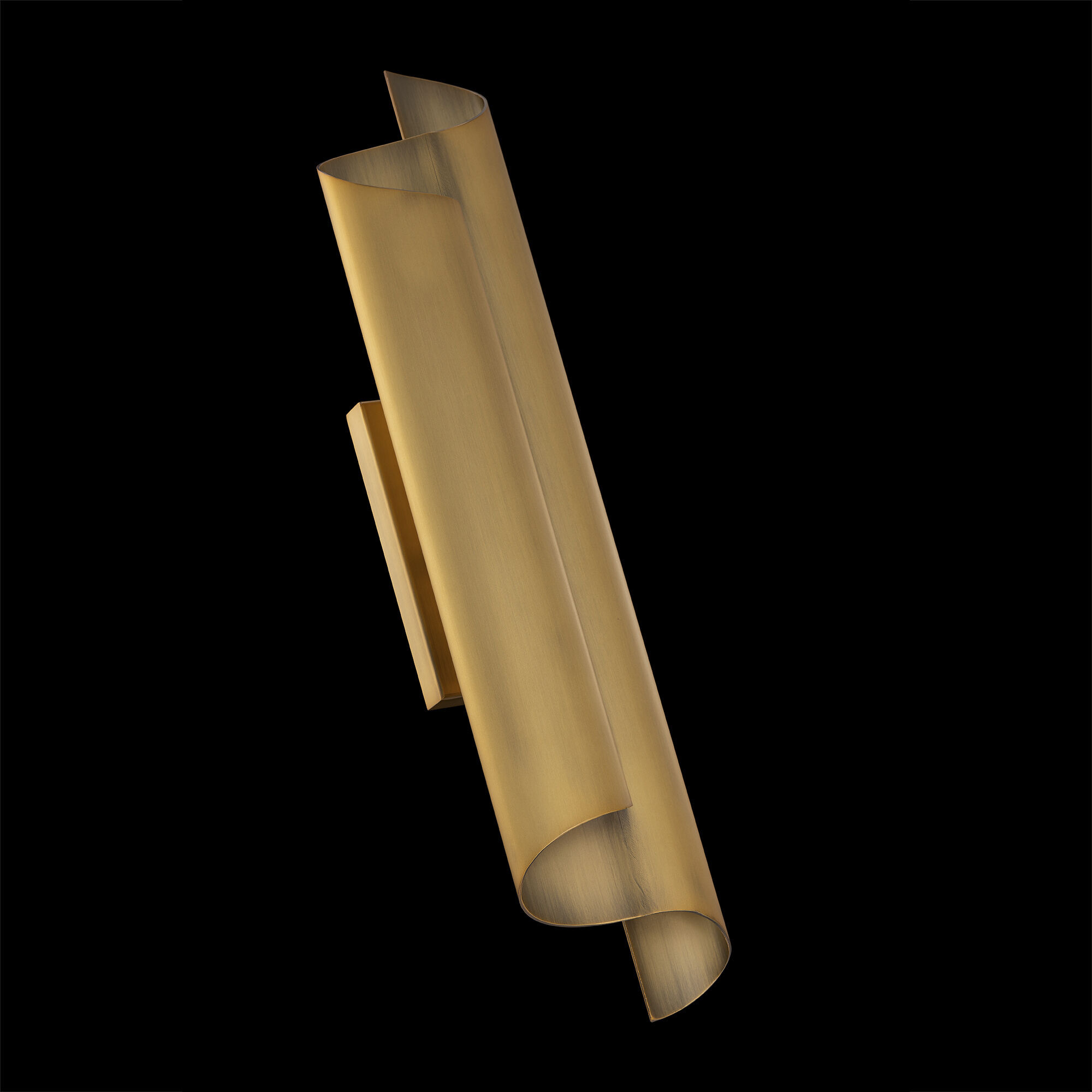 Pirouette Indoor Wall Lighting in 3000K, Aged Brass