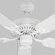 Haven 52 inch Matte White Ceiling Fan