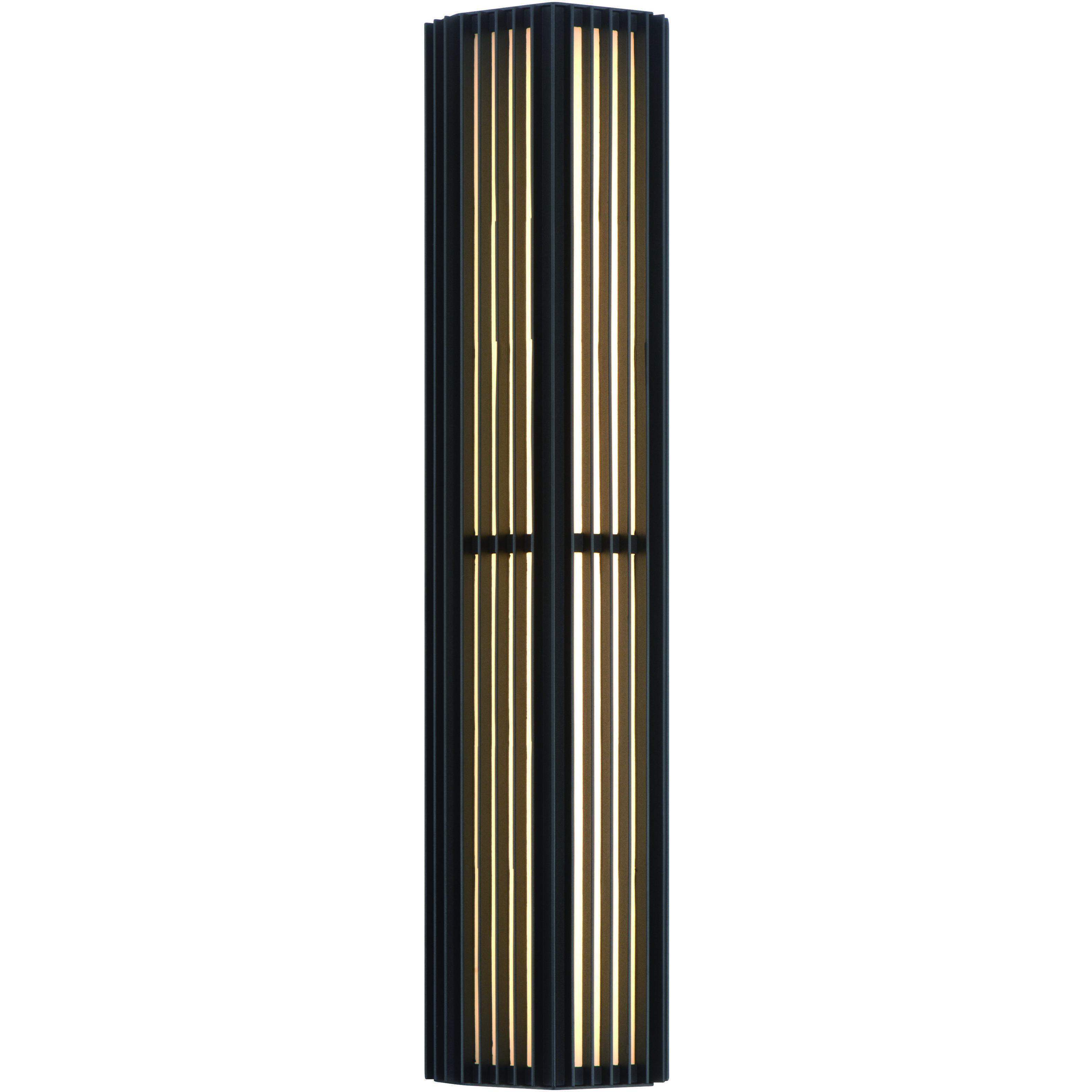 Morton LED 24 inch Sand Black Outdoor Wall Sconce
