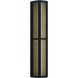Morton LED 24 inch Sand Black Outdoor Wall Sconce