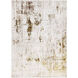 Eclectic Luxe 36 X 24 inch Gold Rug in 2 x 3