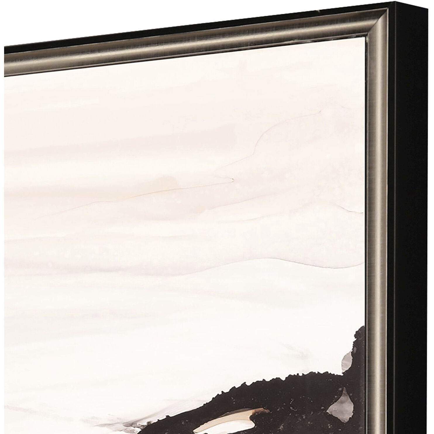 Neutralscape 31 X 25 inch Non-Glass Framed Art, Propac