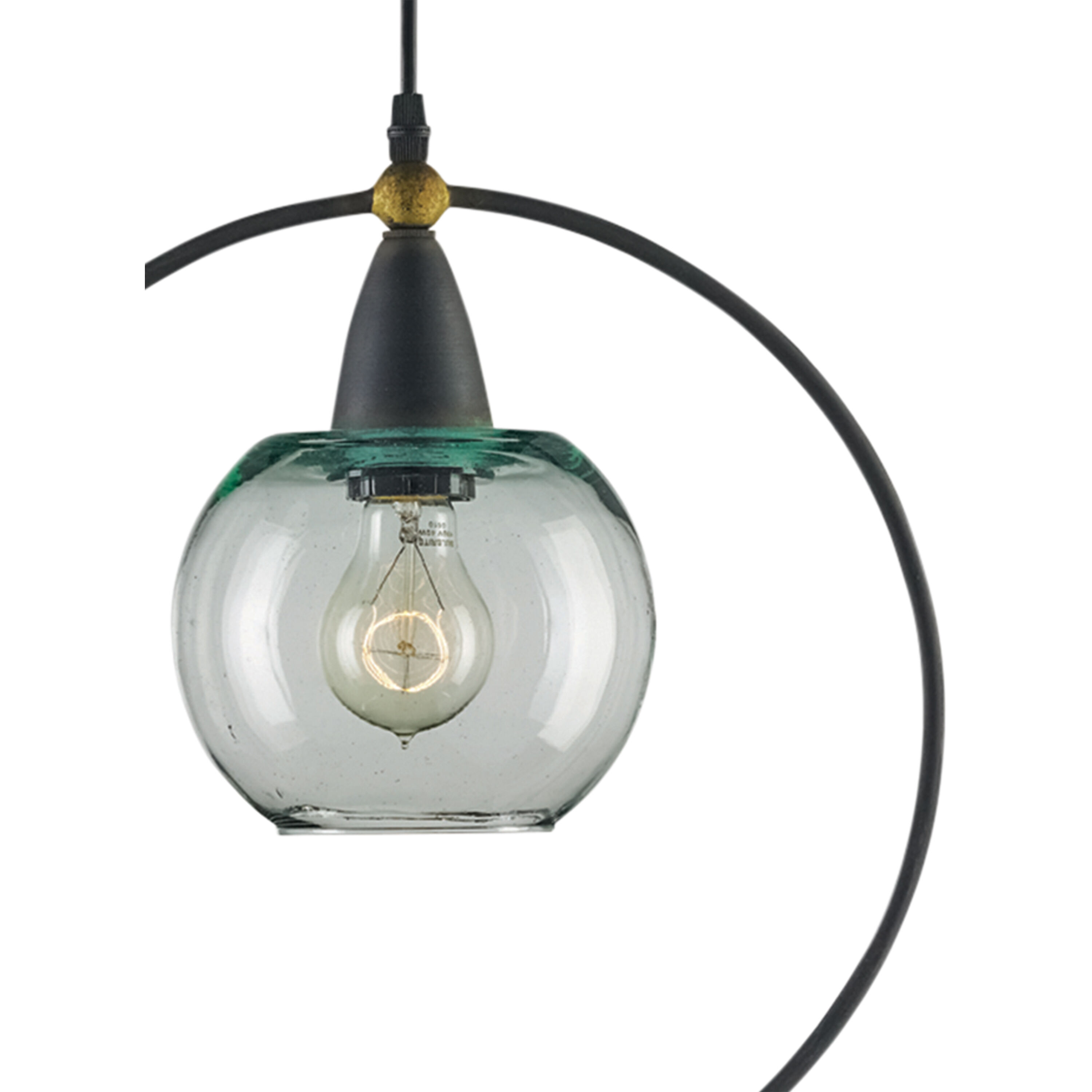 Moorsgate 1 Light 14 inch Blacksmith/Old Brass Pendant Ceiling Light