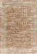 Aspendos 89 X 60 inch Brick Red Rug, Rectangle
