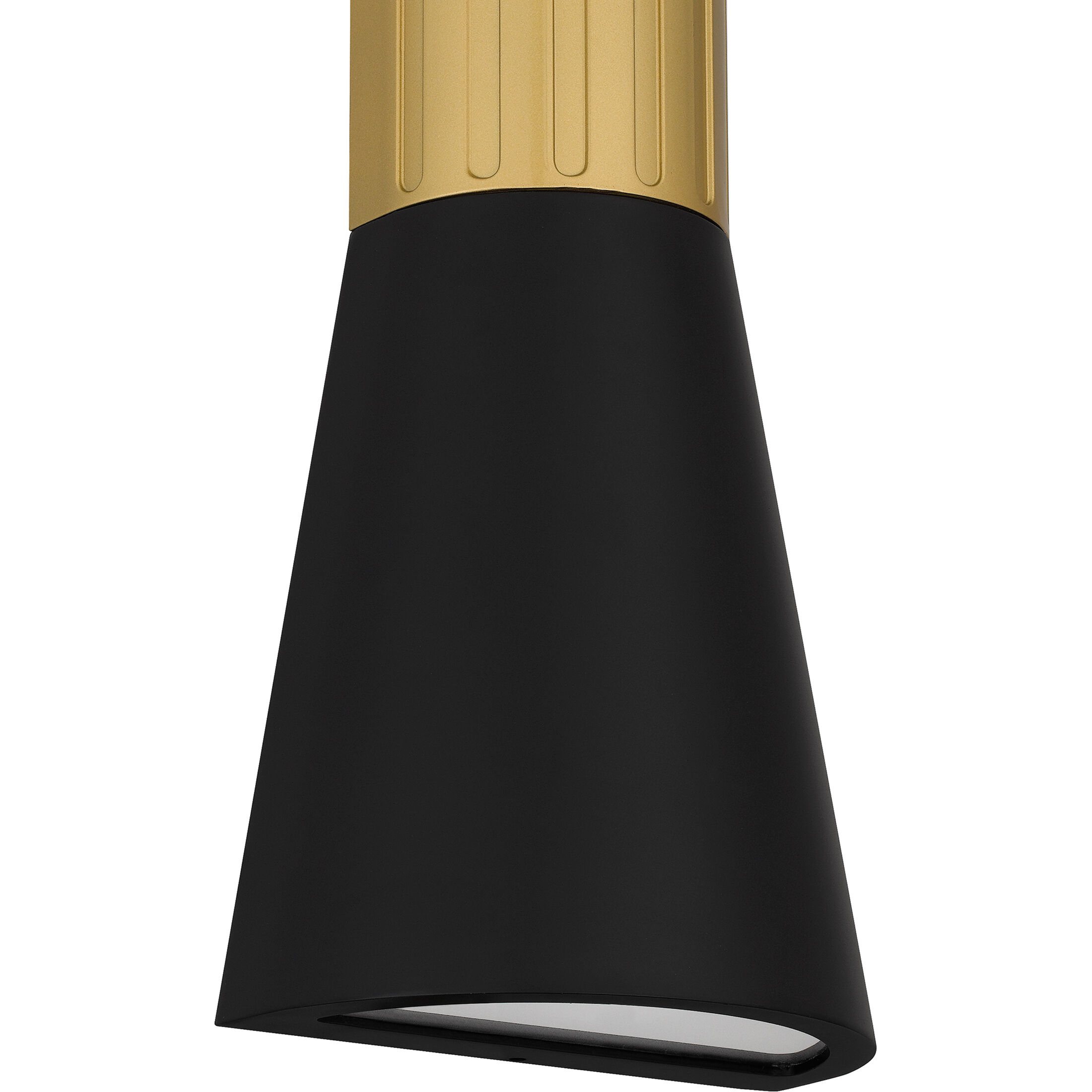 Dexter LED 19 inch Matte Black Outdoor Wall Lantern