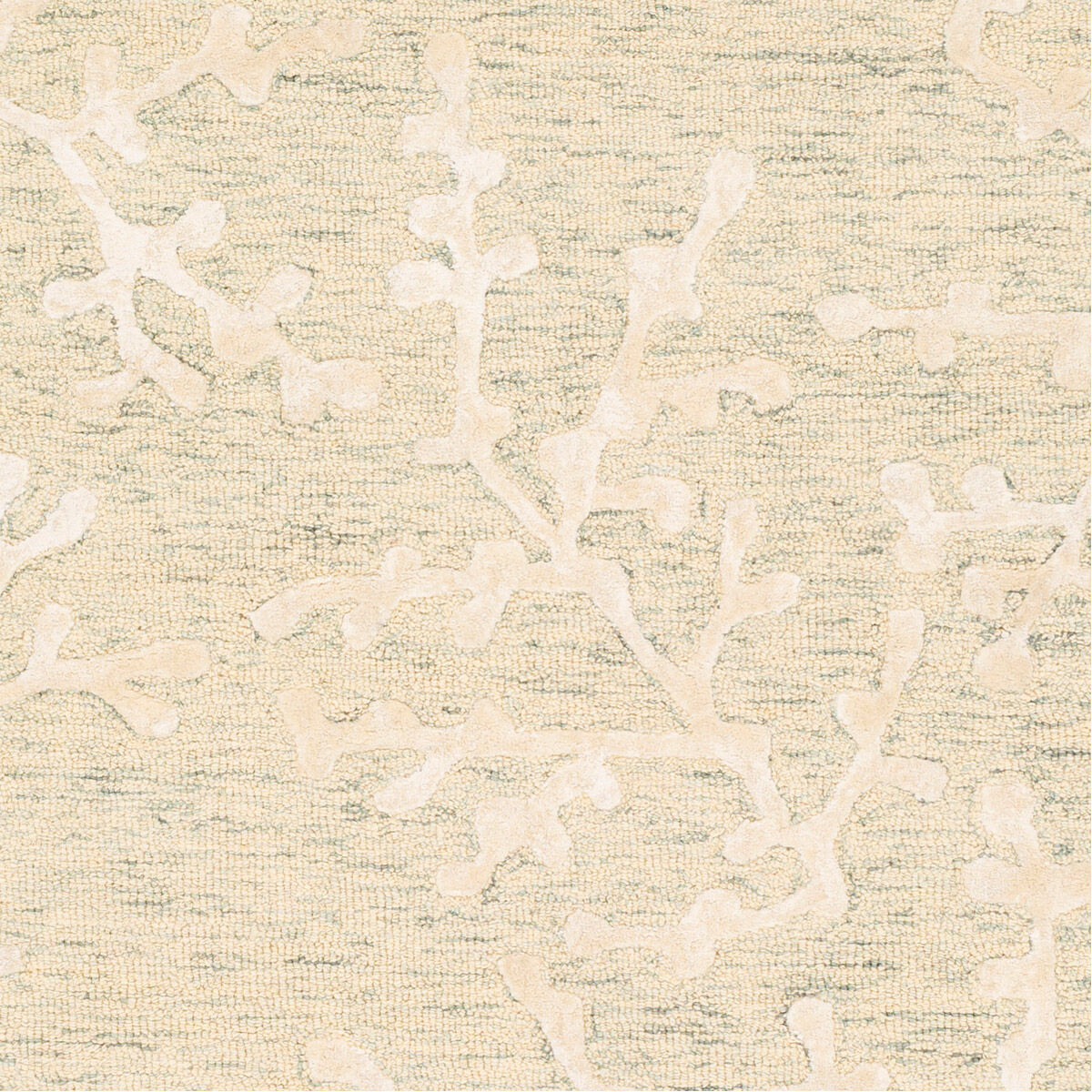 Opus 36 X 24 inch Cream/Pale Blue/Sage/Teal/White Rugs, Rectangle