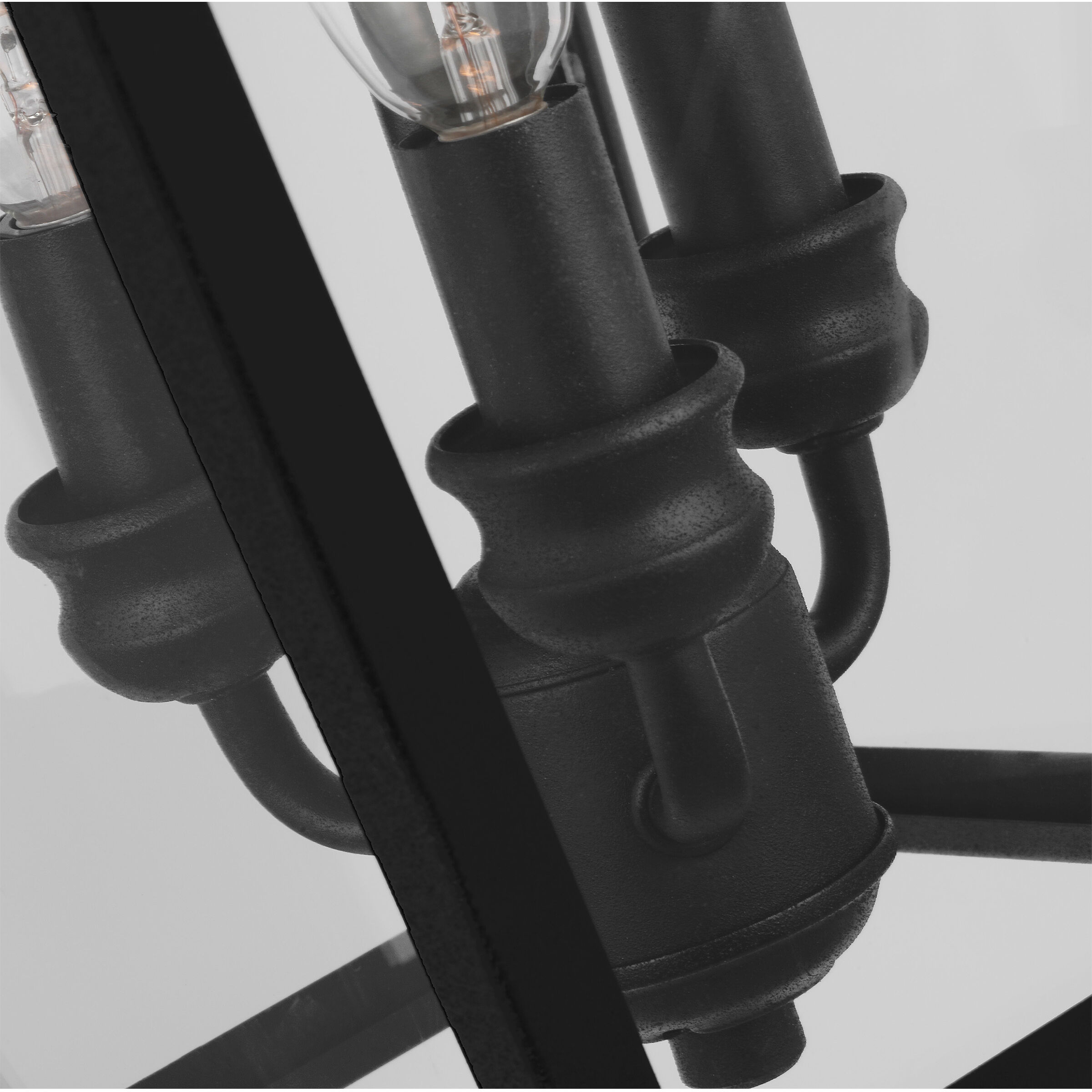 Sean Lavin Galena 3 Light 19 inch Textured Black Outdoor Wall Lantern