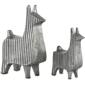 Cria Llama 10 X 7 inch Decorative Sculptures, Set of 2