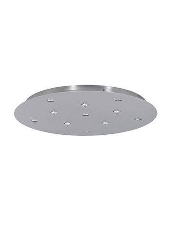 Freejack Satin Nickel Multi-Port Canopy