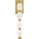 Sean Lavin Collier LED Natural Brass ADA Wall Sconce Wall Light, Integrated LED