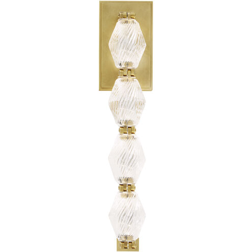 Sean Lavin Collier LED Natural Brass ADA Wall Sconce Wall Light, Integrated LED