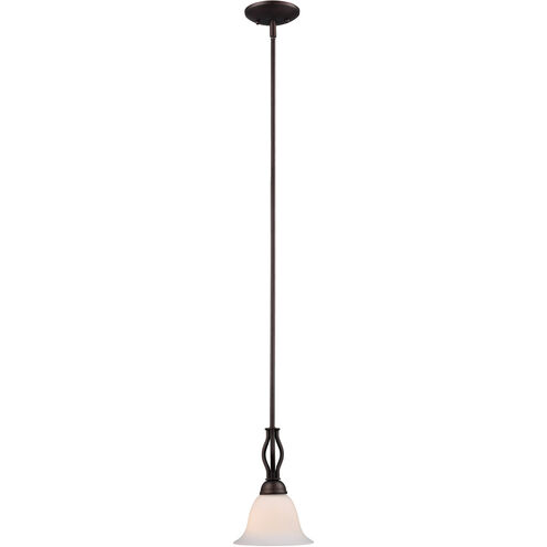 Glasswood 1 Light 7 inch Rubbed Oil Bronze Mini Pendant Ceiling Light