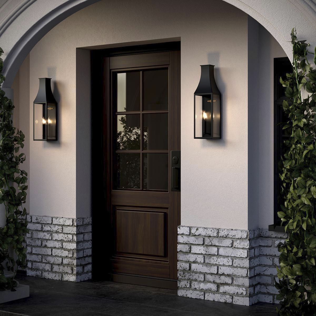 Radcliffe 2 Light 24 inch Black Outdoor Wall Lantern